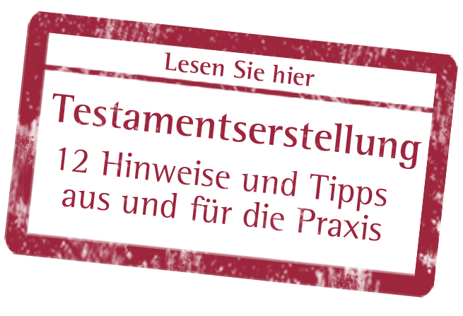 Testamentserstellung